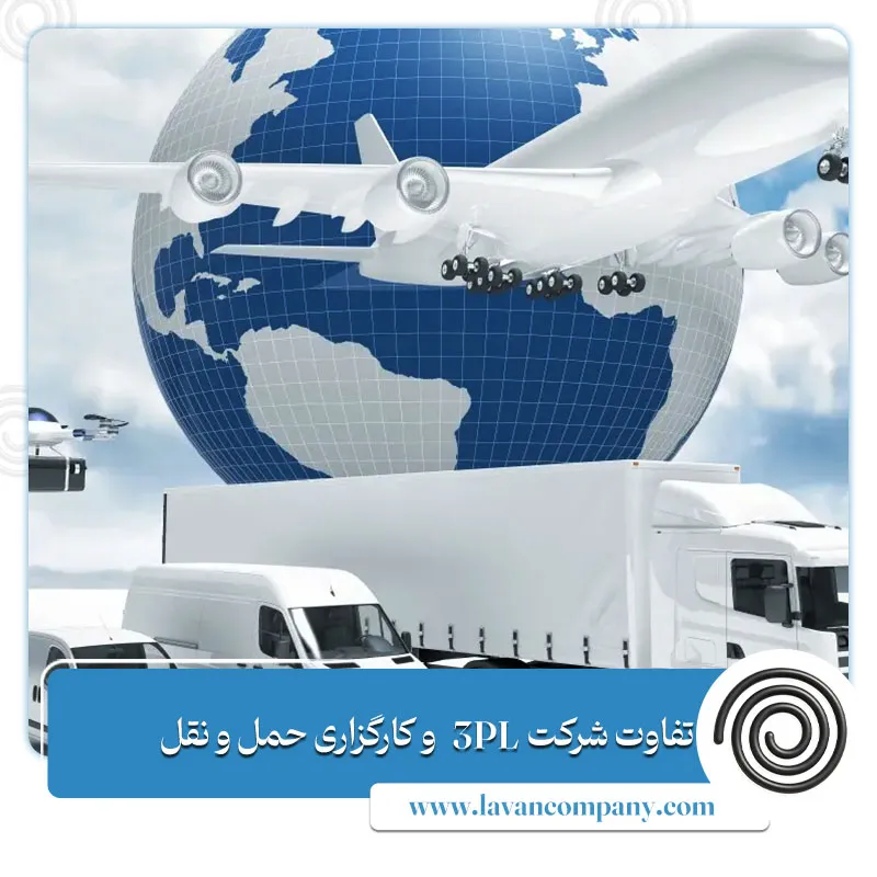 تفاوت شرکت 3pl و کارگزاری حمل ‌و نقل